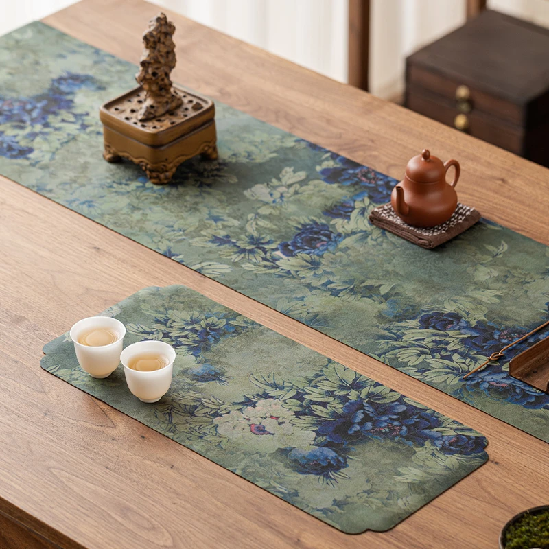 【101】 香云纱茶席 宽28×长2米2.5米3米