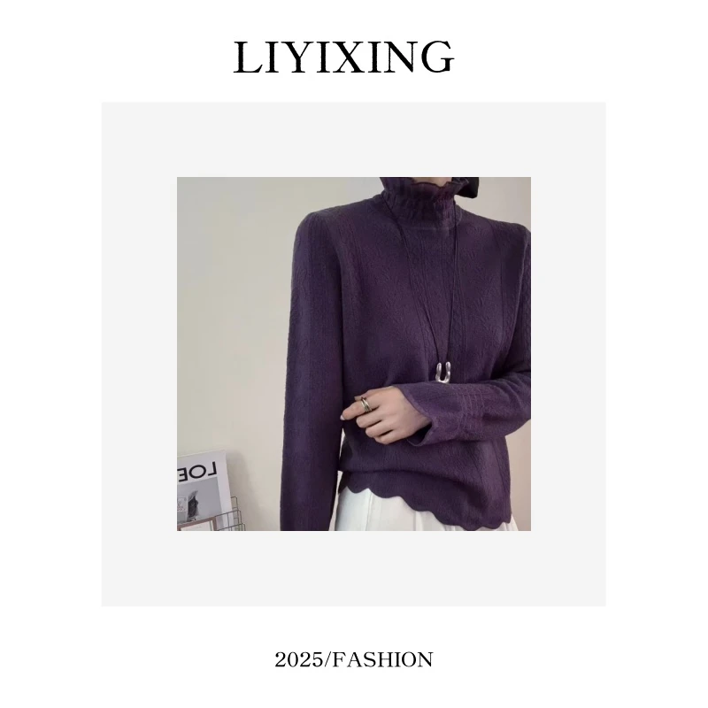 《李易行》法式蝴蝶丨2025秋季新品‘’新德里羊毛’针织衫套头1921