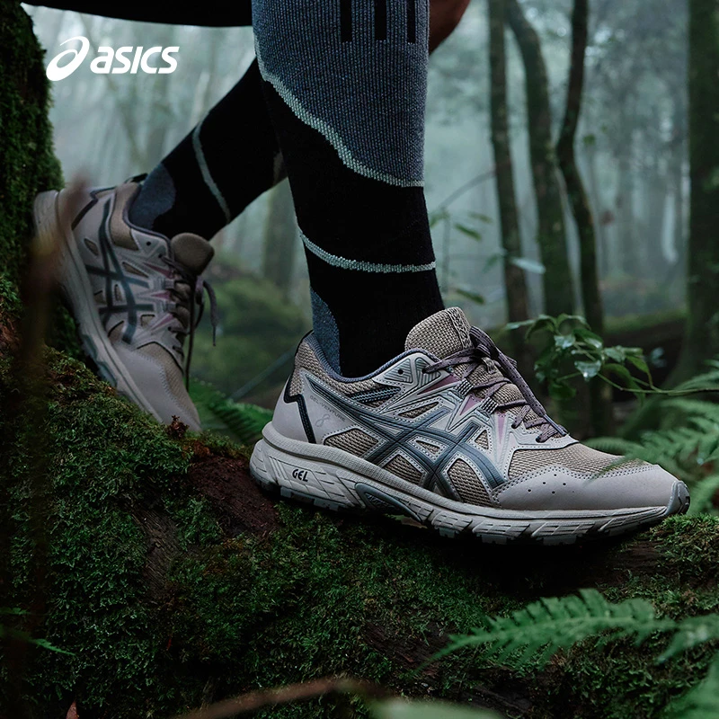 双旦礼遇ASICS亚瑟士GEL-VENTURE 8男女抓地缓冲回弹越野型跑鞋