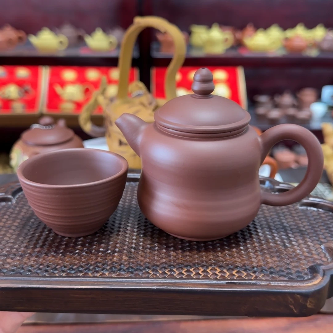 【闪购商品】紫砂茶壶素面紫泥