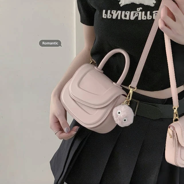 夏季简约小众手提包包女2025新款韩版小方包百搭ins单肩包斜挎包