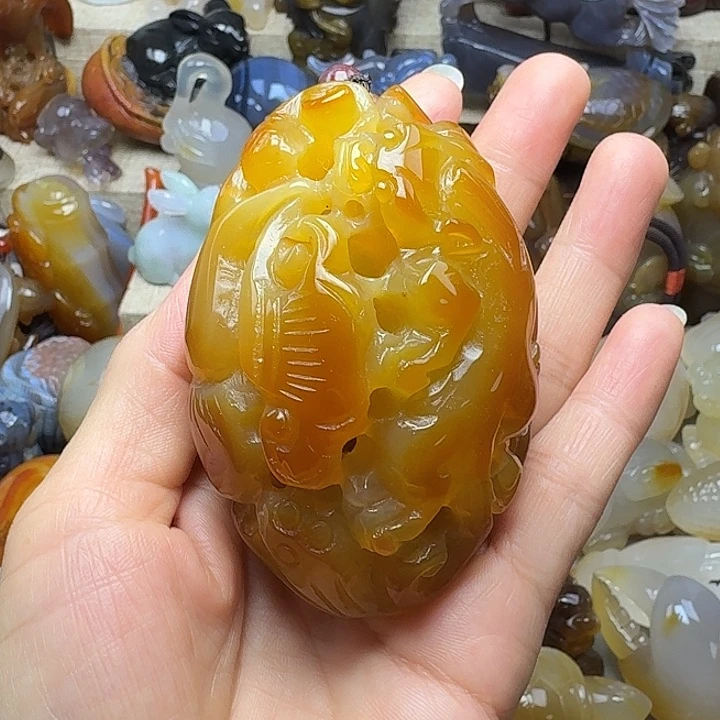 玛瑙/玉髓未镶嵌饰品