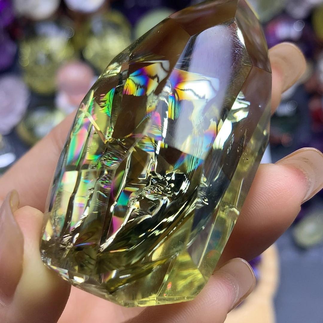 未镶嵌水晶珠宝半成品