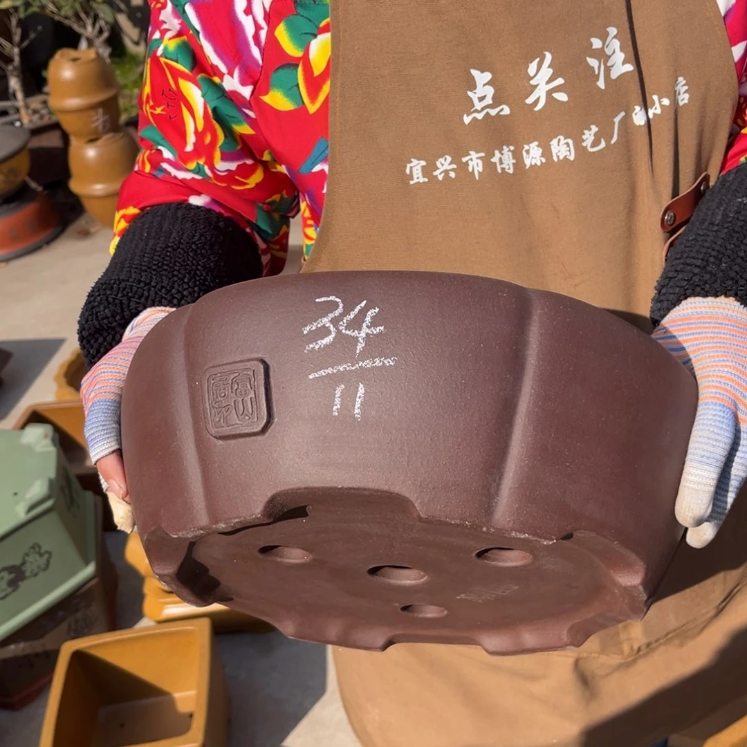 紫砂花盆盆景艺术