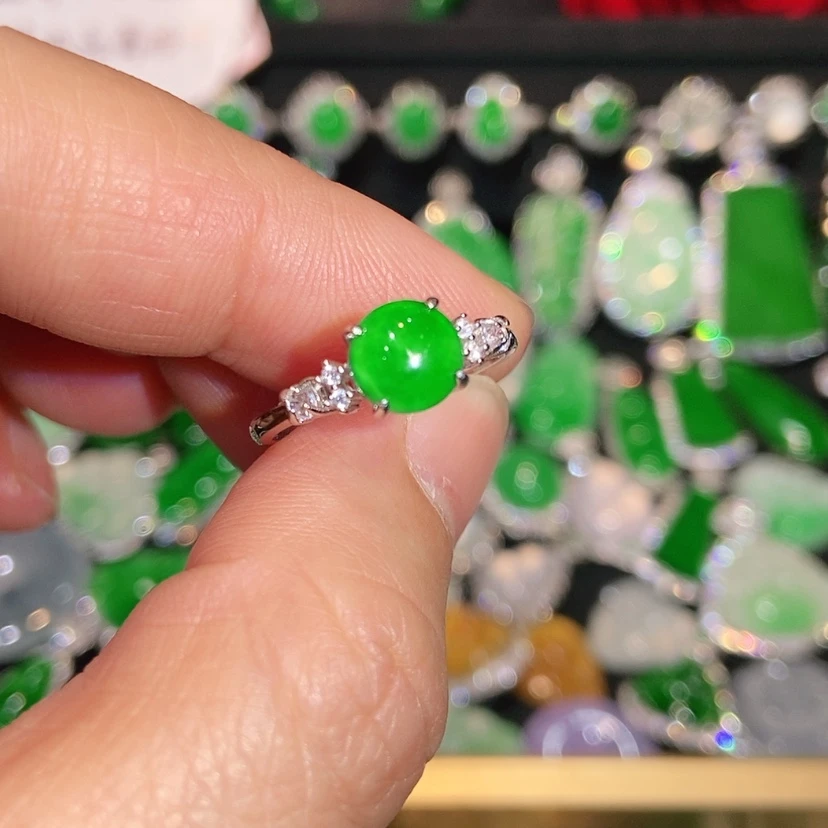 【闪购商品】未镶嵌戒指翡翠天然翡翠