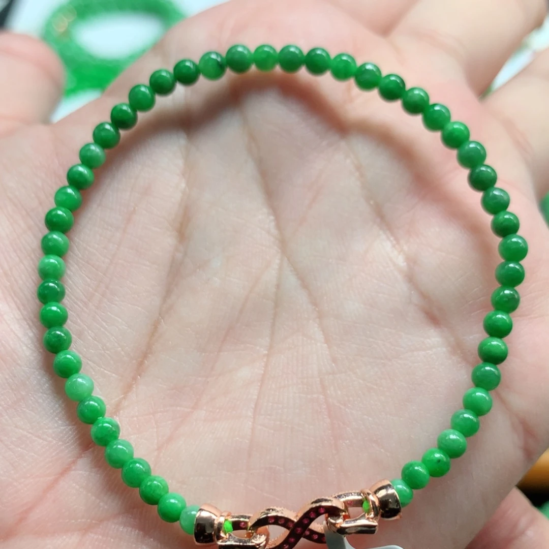 翡翠未镶嵌手链翡翠