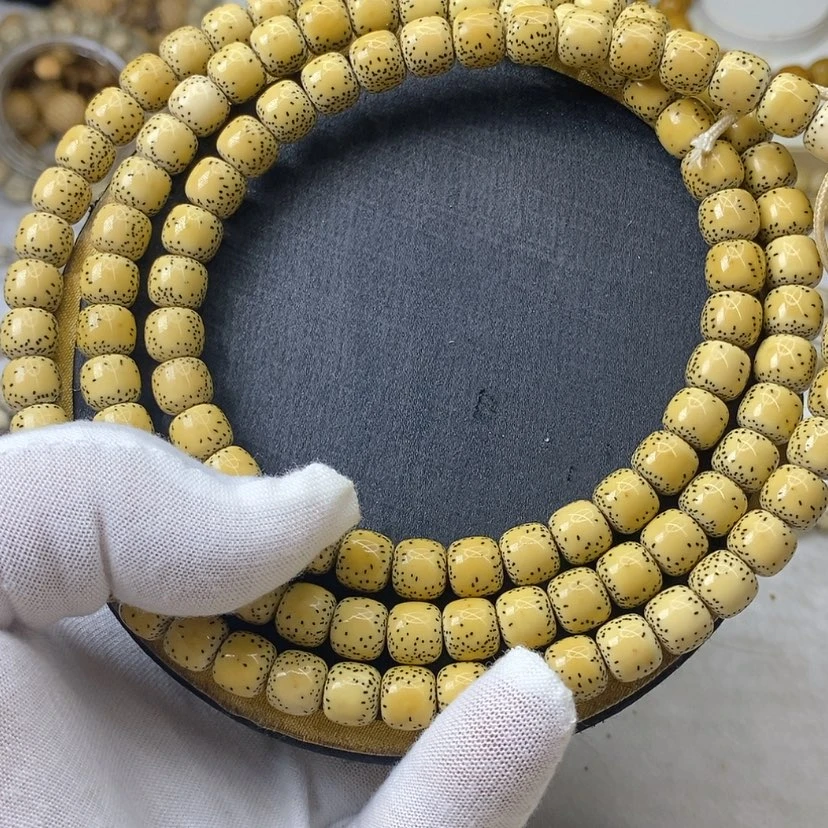 【闪购商品】星月菩提手串奶黄卡98长串108