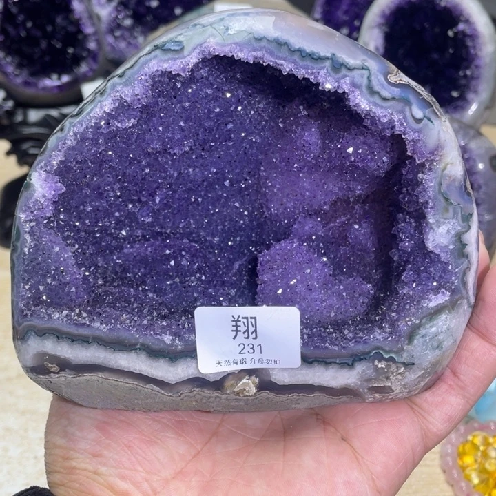 未镶嵌大型摆件（非配饰）紫晶