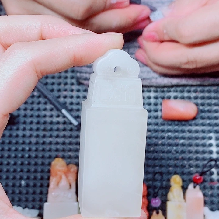 涵***宝青海石现场直播手工制作