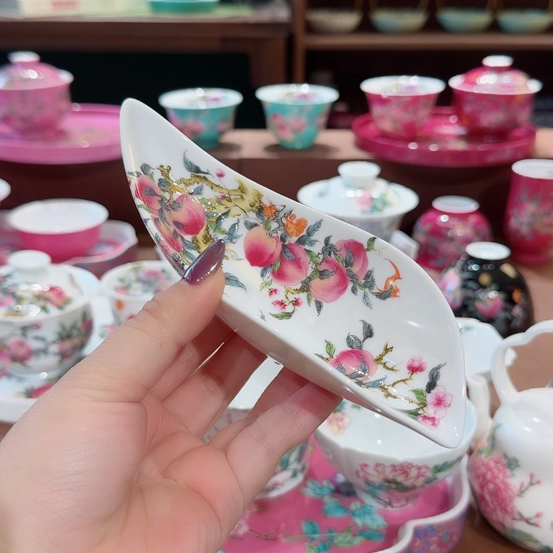 珐琅彩主人杯茶具套装