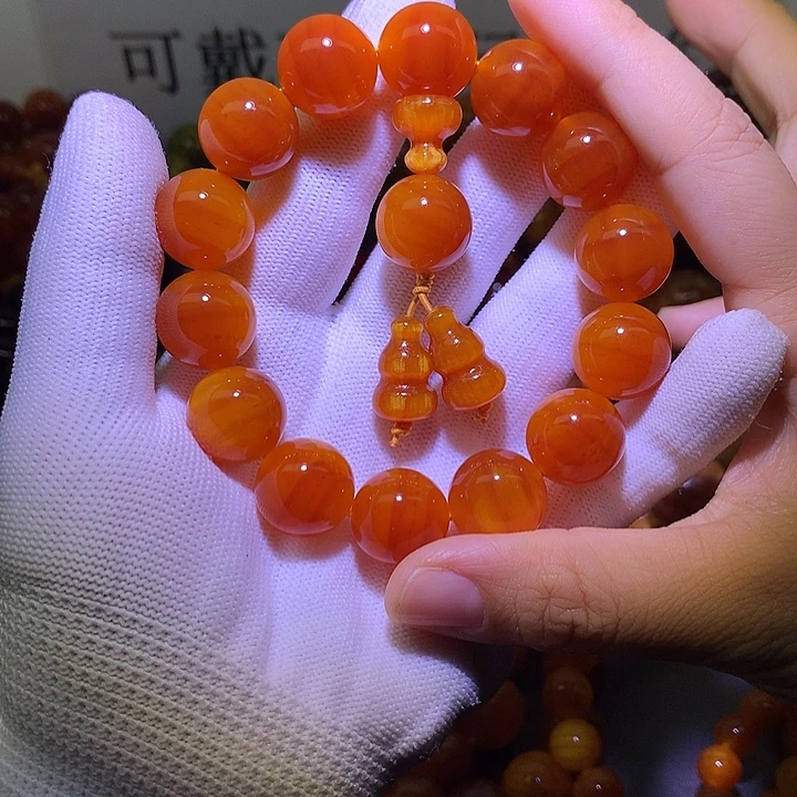 手串/手链松木（琥珀木）1.6 包浆高货