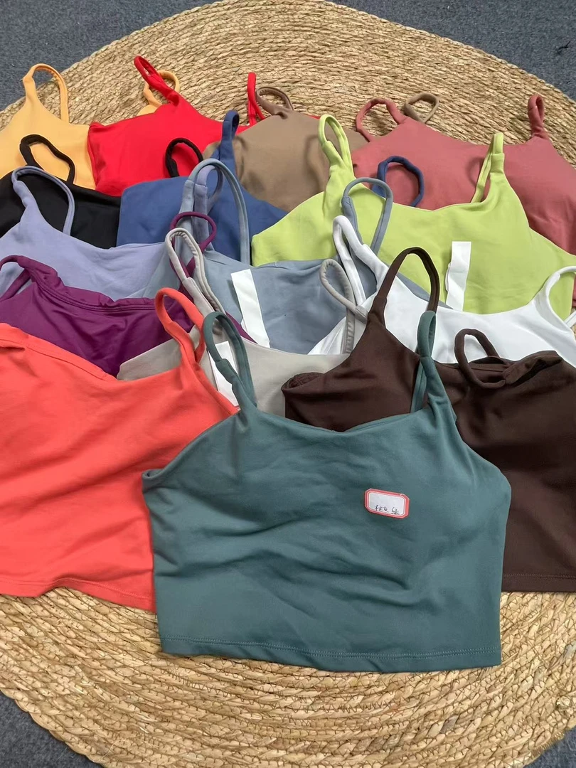 外单～H家细肩带大露背美背休闲运动健身撸铁瑜伽（39H地上-A328