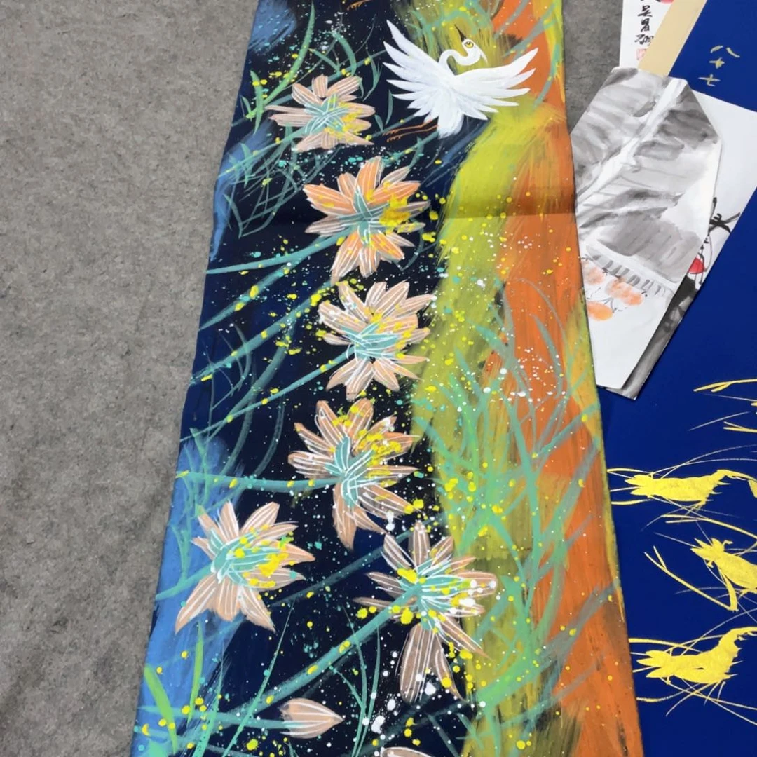 国画国画作品画心一张