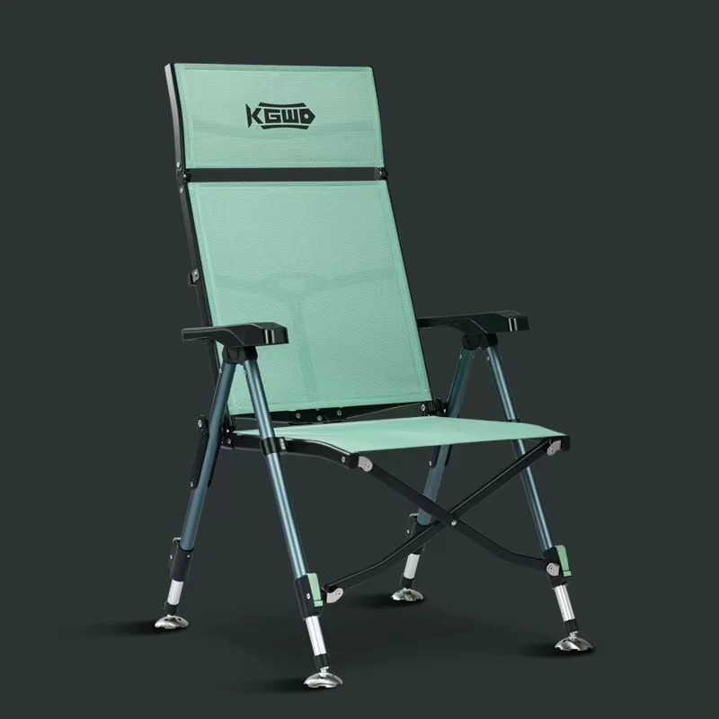 空钩悟道新款全地形钓鱼椅二代竖折叠便携大钓椅户外钓鱼专用座椅