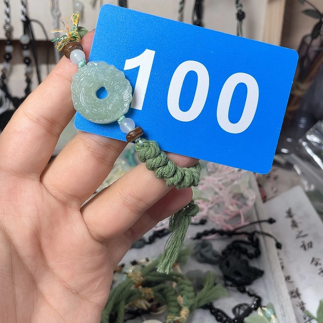 蛇纹石玉手链合金?**?