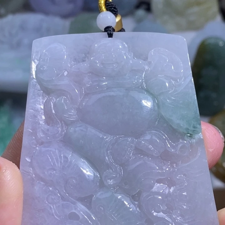 【闪购商品】颈饰未镶嵌翡翠佛