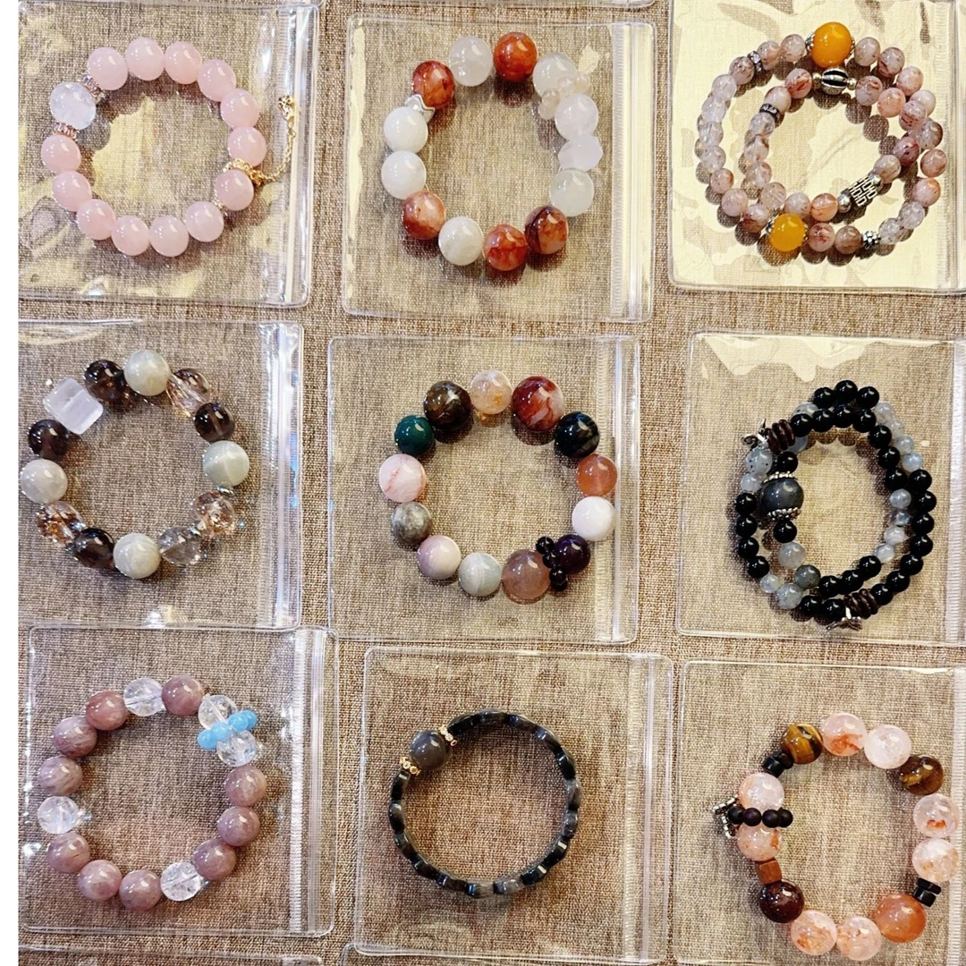 手工串珠女款手链项链长串叠戴多样设计