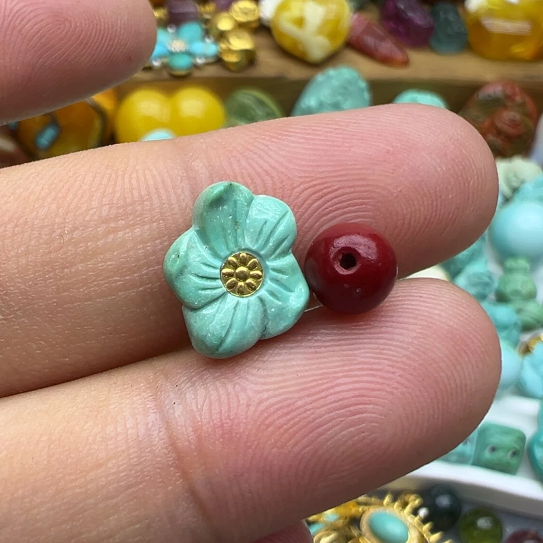 南红玛瑙颈饰未镶嵌