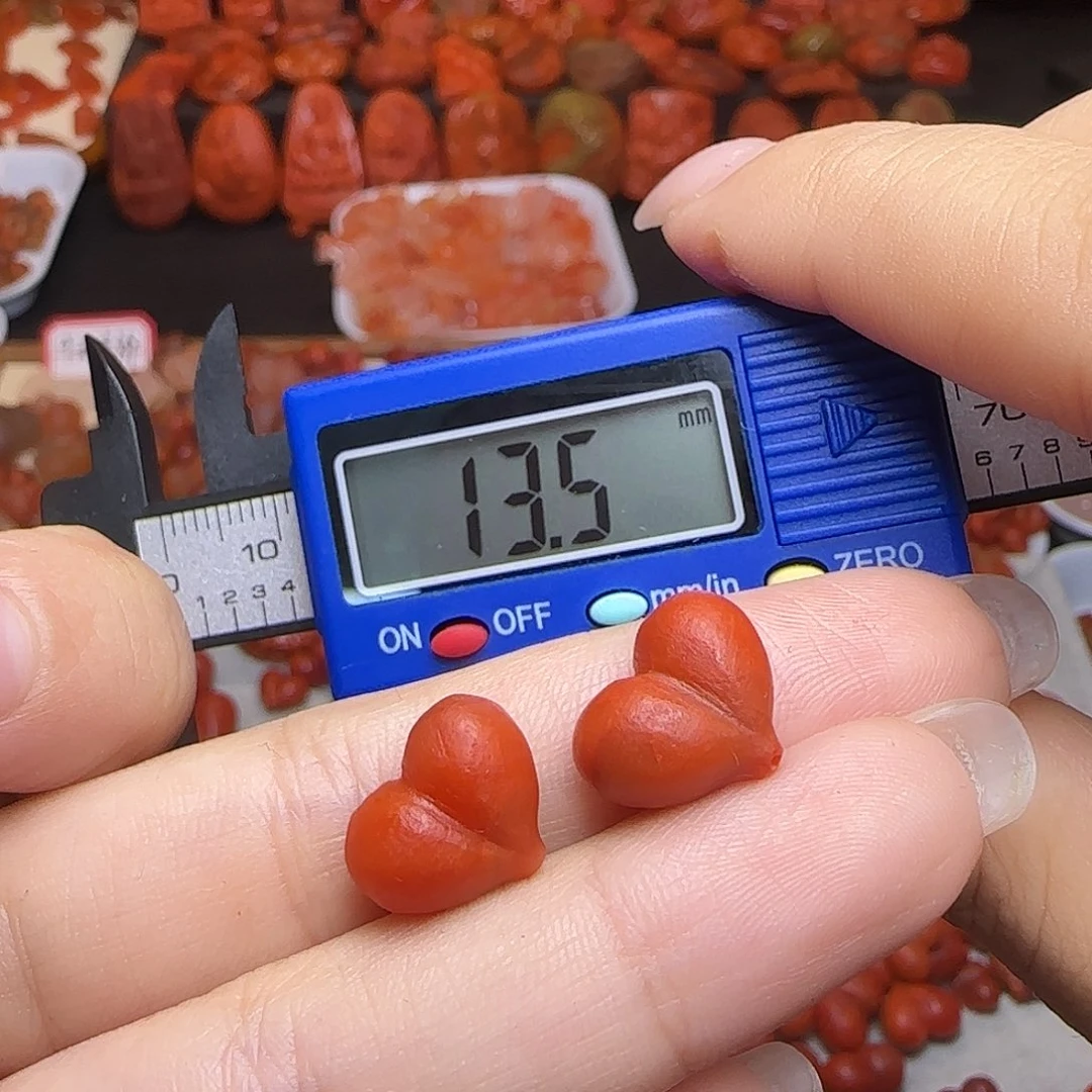 南红玛瑙未镶嵌吊坠(不含链)