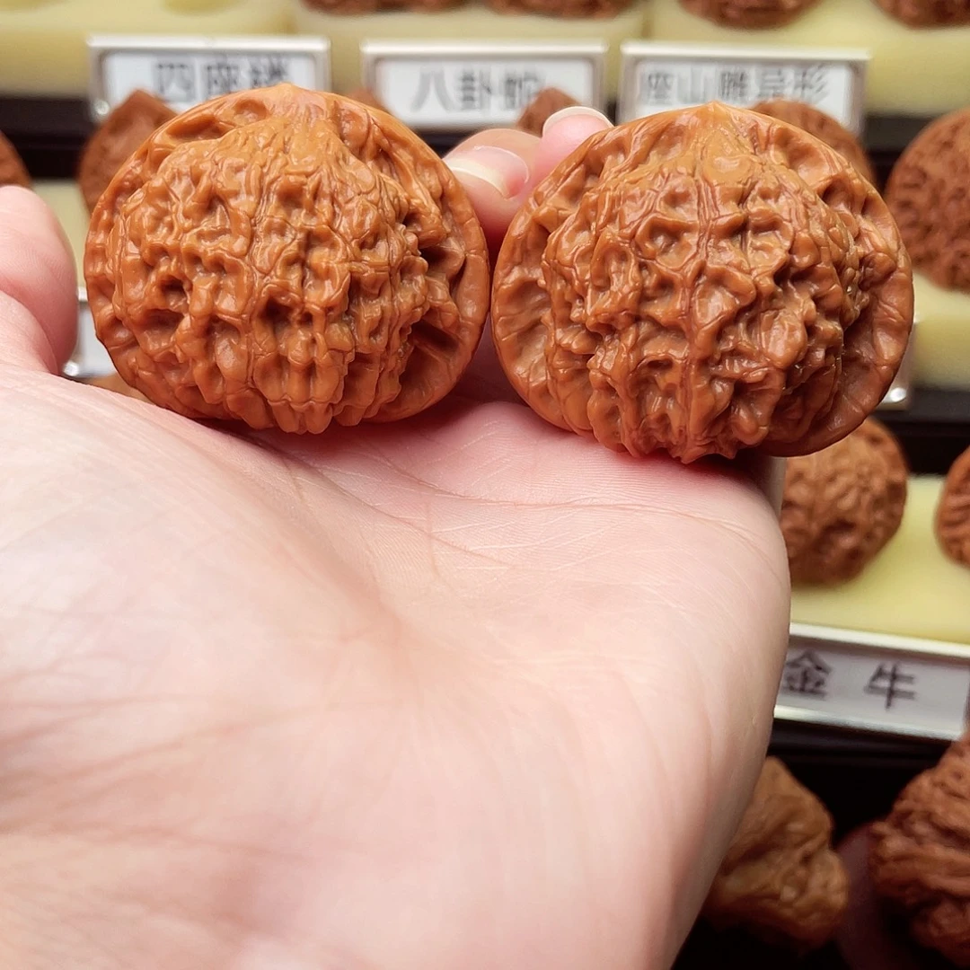 文玩核桃吊坠官帽47尺739