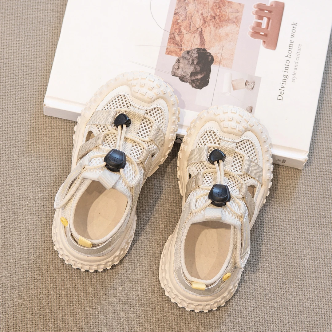 女童凉鞋夏款儿童运动网鞋2025新款透气网面鞋子小女孩溯溪鞋夏季
