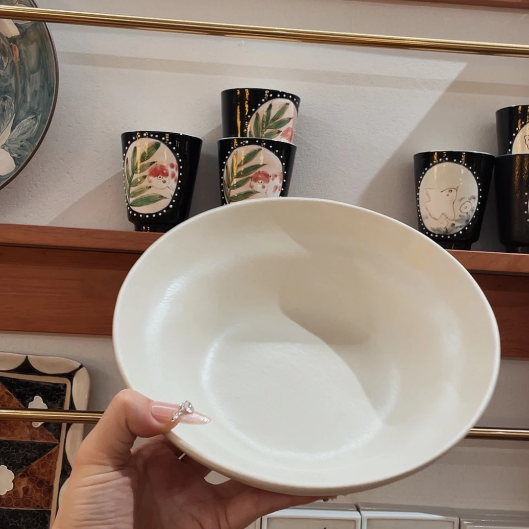 瓷片蔓心工作室盘子