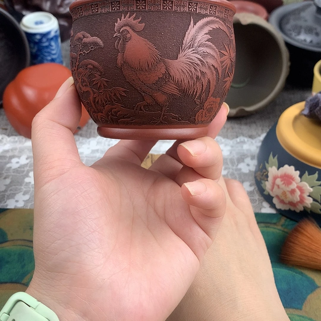 茶杯紫砂高端主人杯