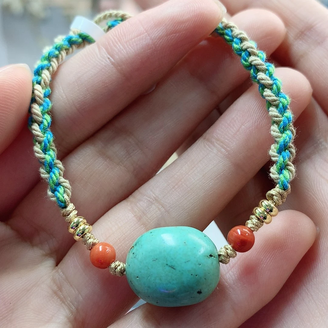 未镶嵌绿松石珠宝奇石