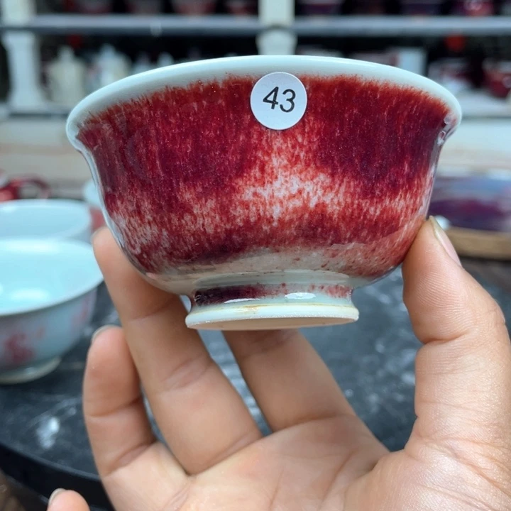 瓷片纯手工制作……微微瑕