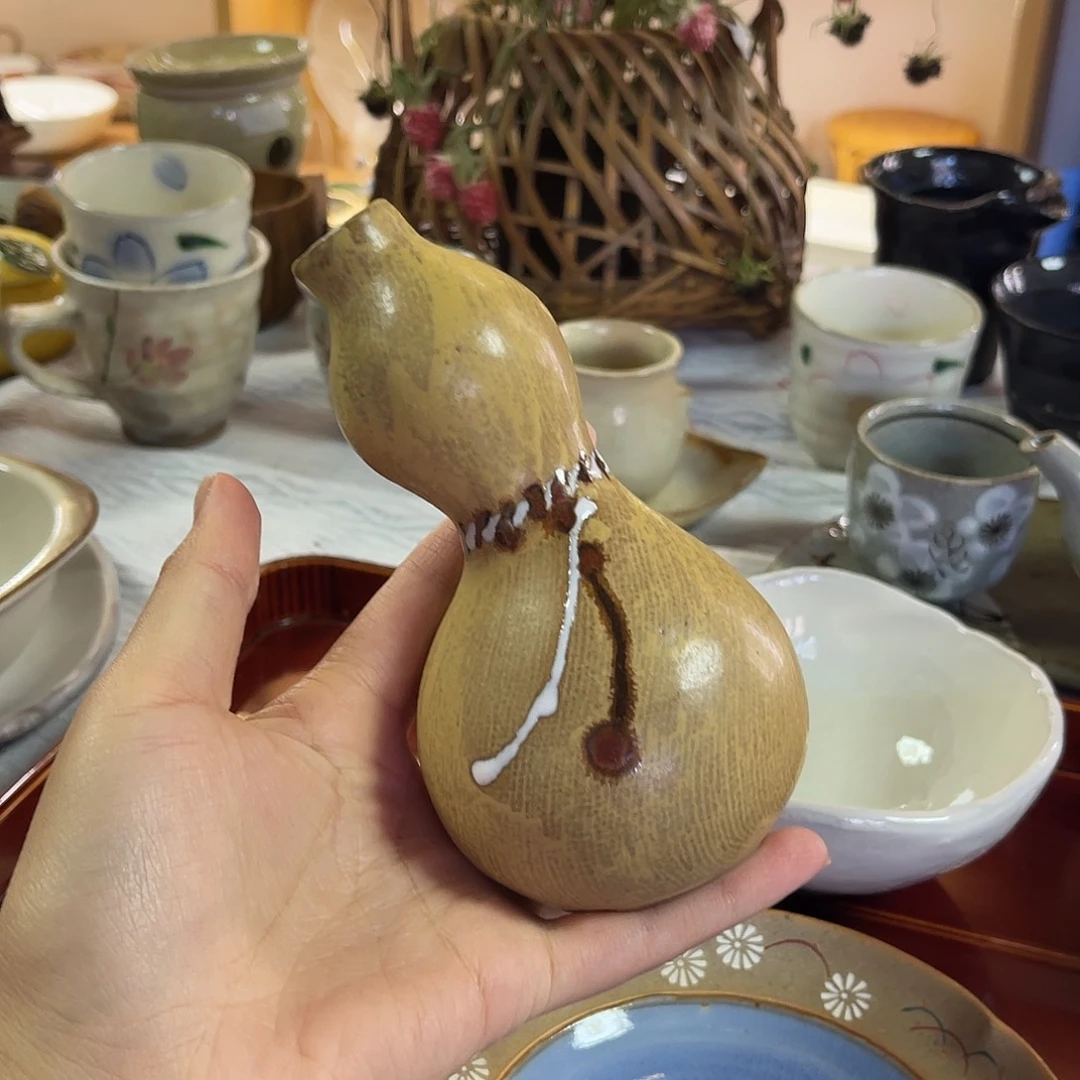 林***儿瓷片小葫芦花器啊啊啊啊