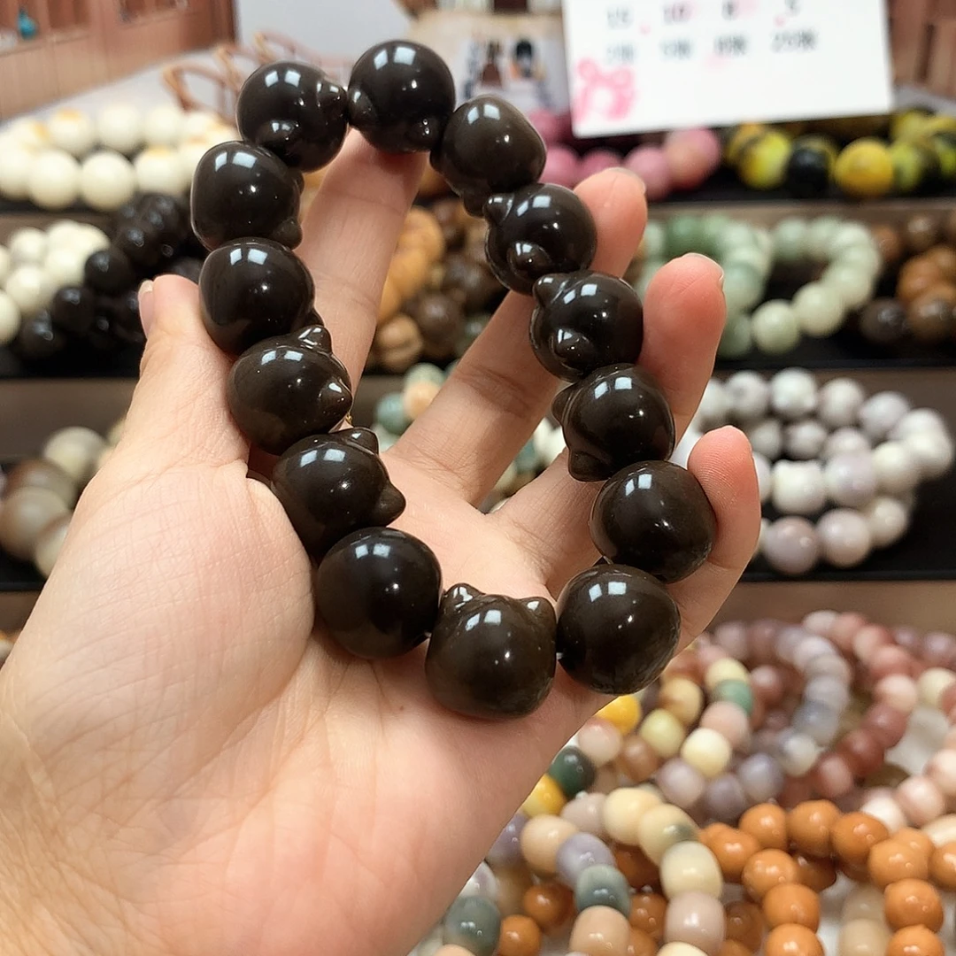 菩提根/象牙果吊坠卡17