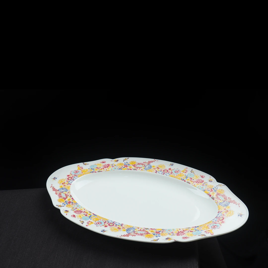先锋匠餐具网红餐具异形盘盘子鱼盘冷菜餐具中式
