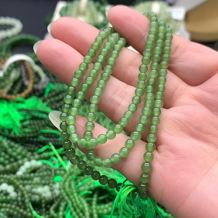 未镶嵌手链和田玉小*莓4