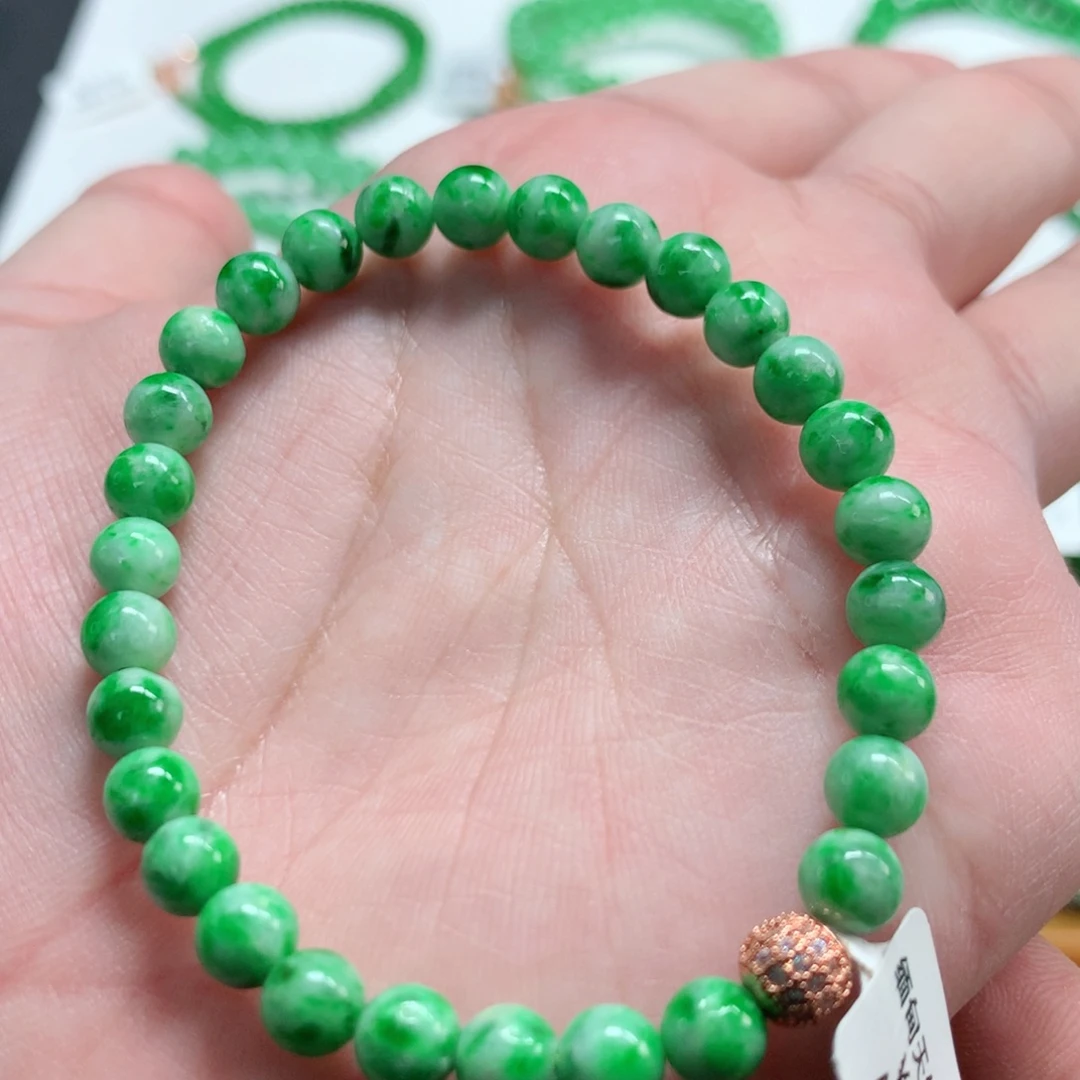 翡翠未镶嵌手链翡翠