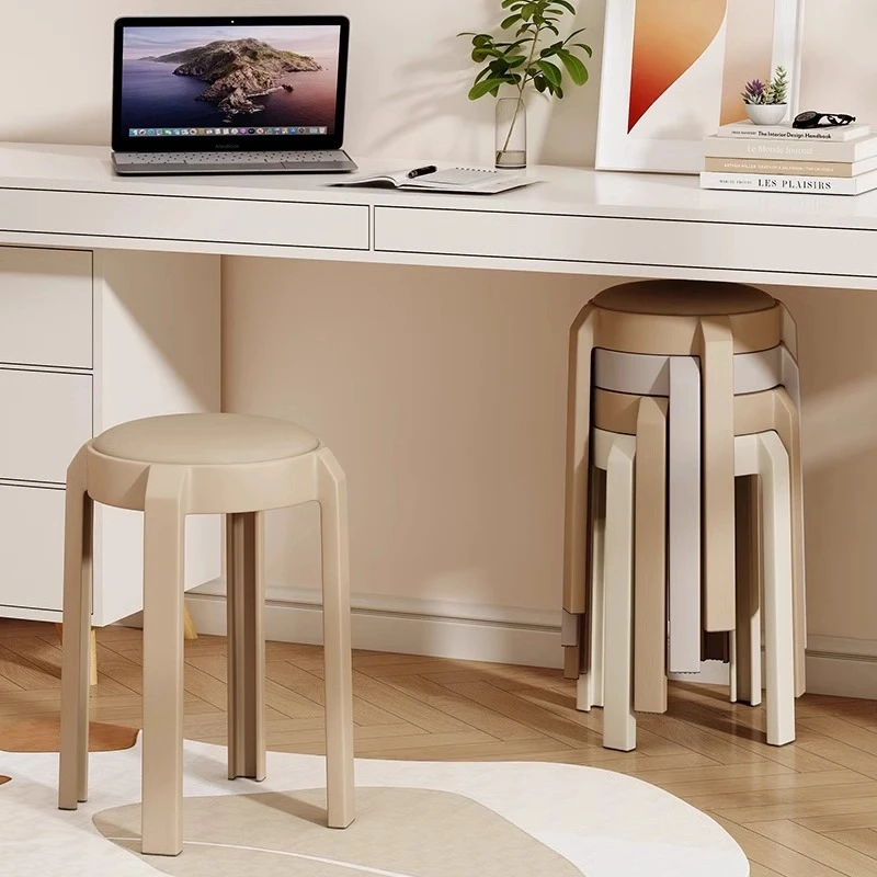 软包可叠放加厚结实耐用圆客人家庭备用茶桌茶台一整套