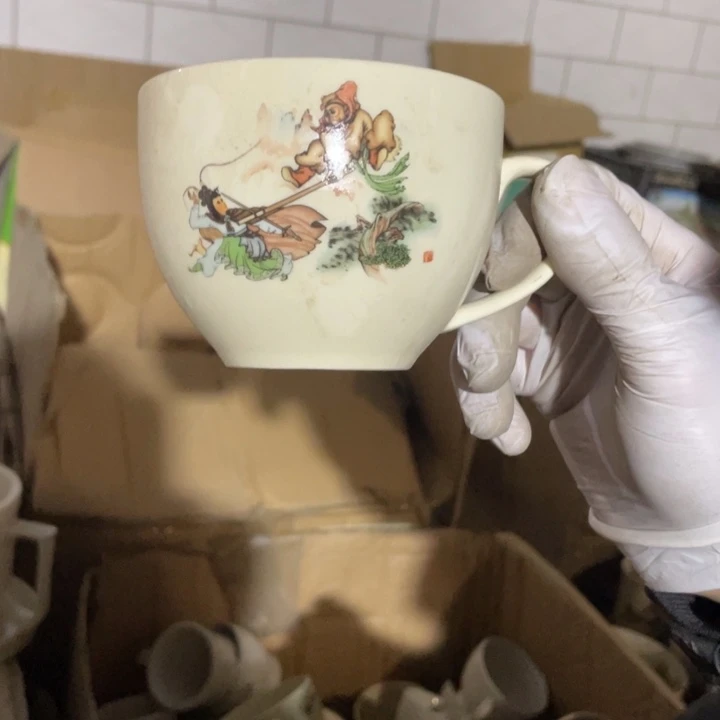 紫砂茶叶罐陶瓷艺术摆件啥都有微瑕