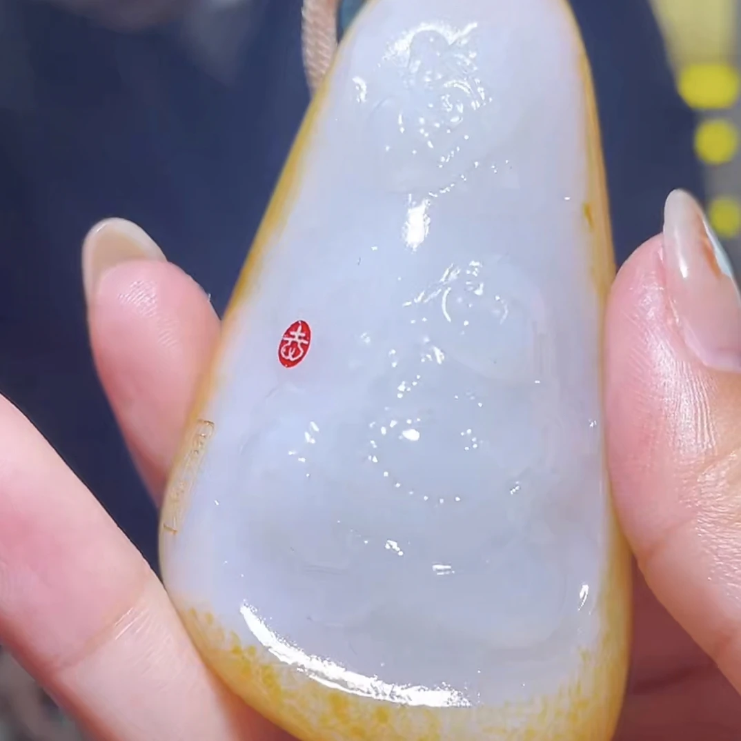 手把件货玉石把玩件文玩摆件D2