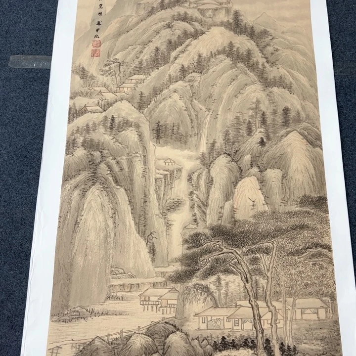 国画纯手绘作品欣赏图