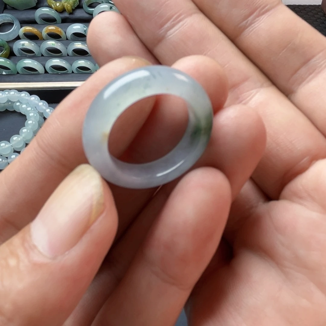 未镶嵌定制翡翠圈口20