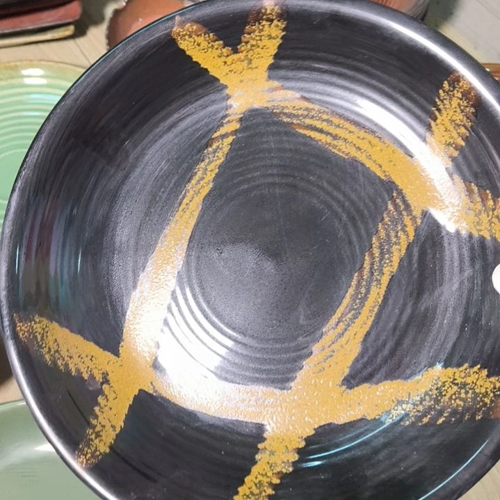 可***贝瓷片磁州窑五厂盘碗壶杯有瑕疵