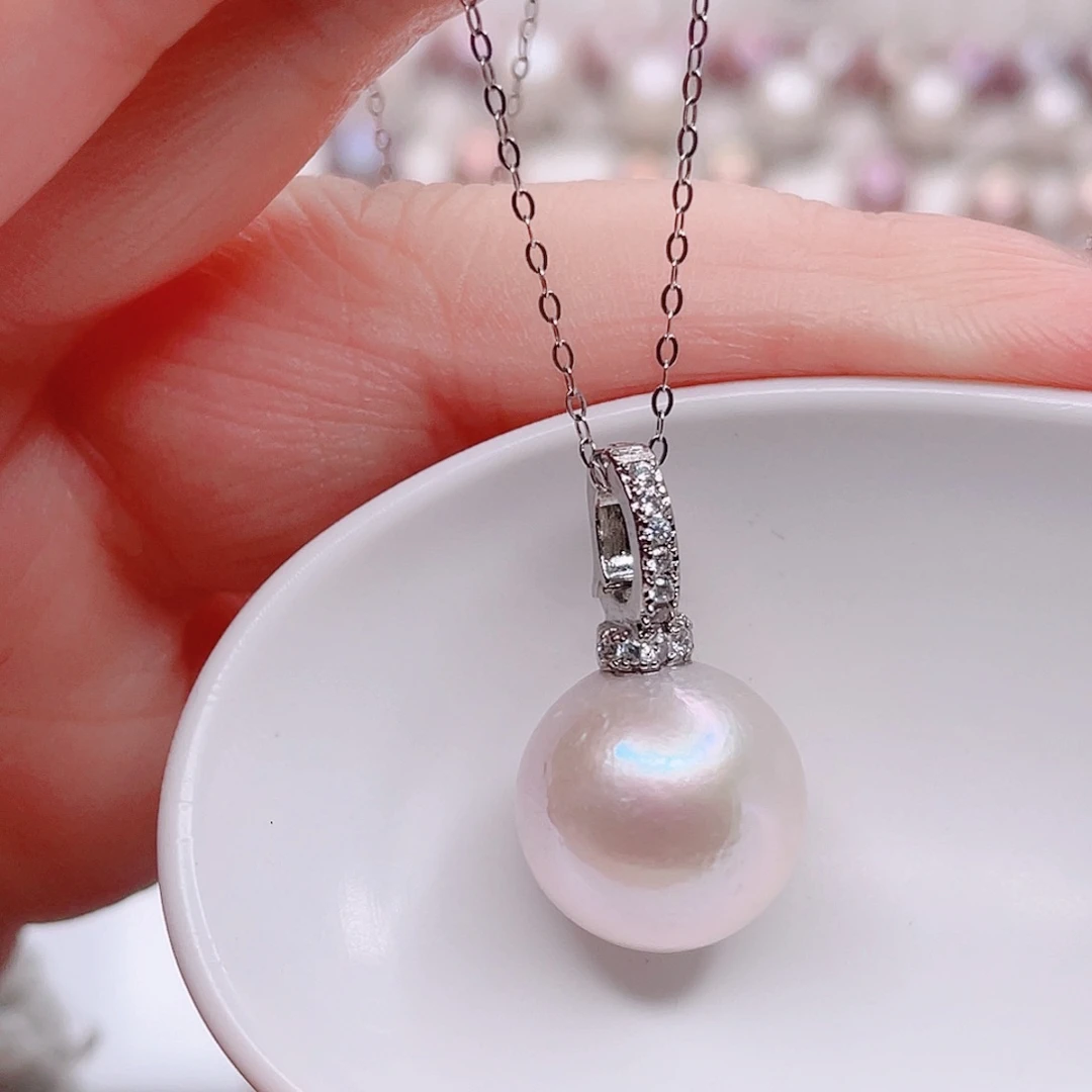 淡水珍珠合金吊坠(赠链)