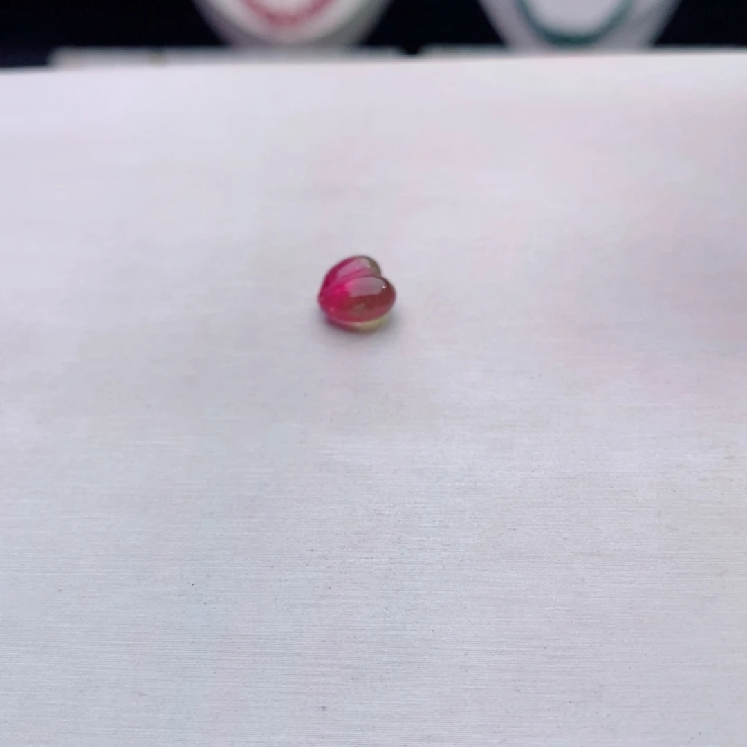 未镶嵌爱心裸石m碧玺