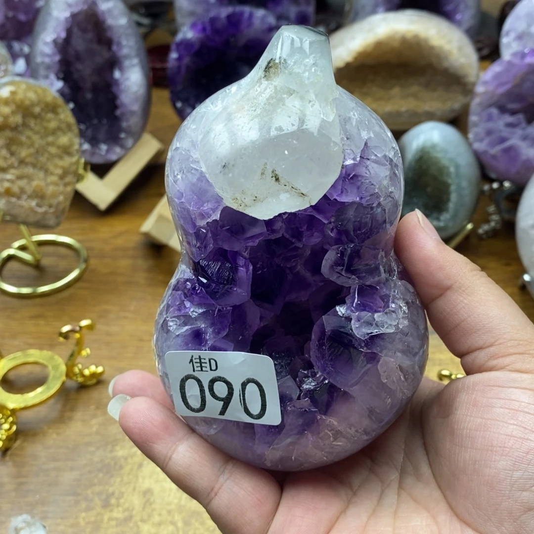 未镶嵌大型摆件（非配饰）紫晶T****婷