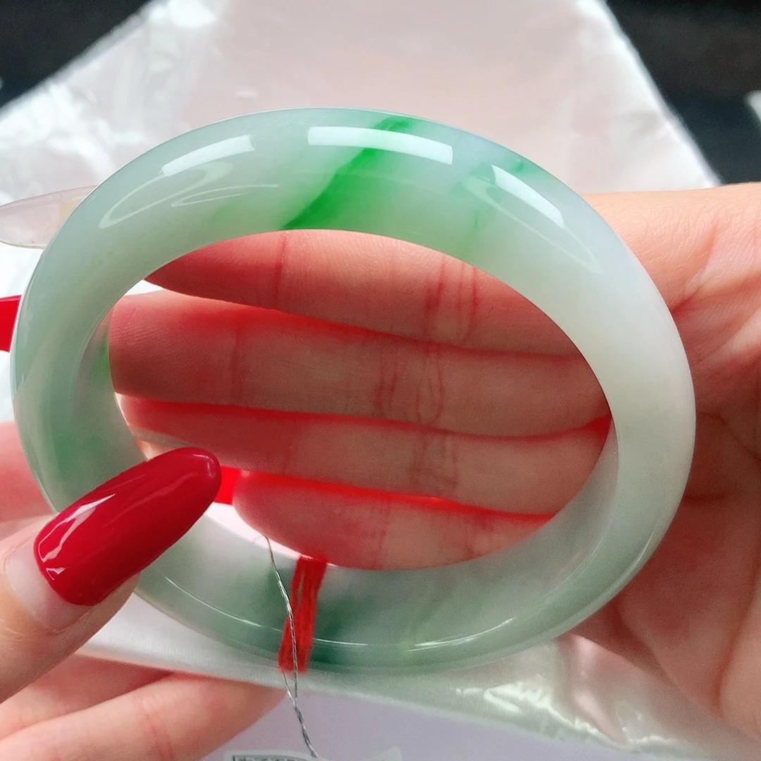 未镶嵌手镯翡翠61圈