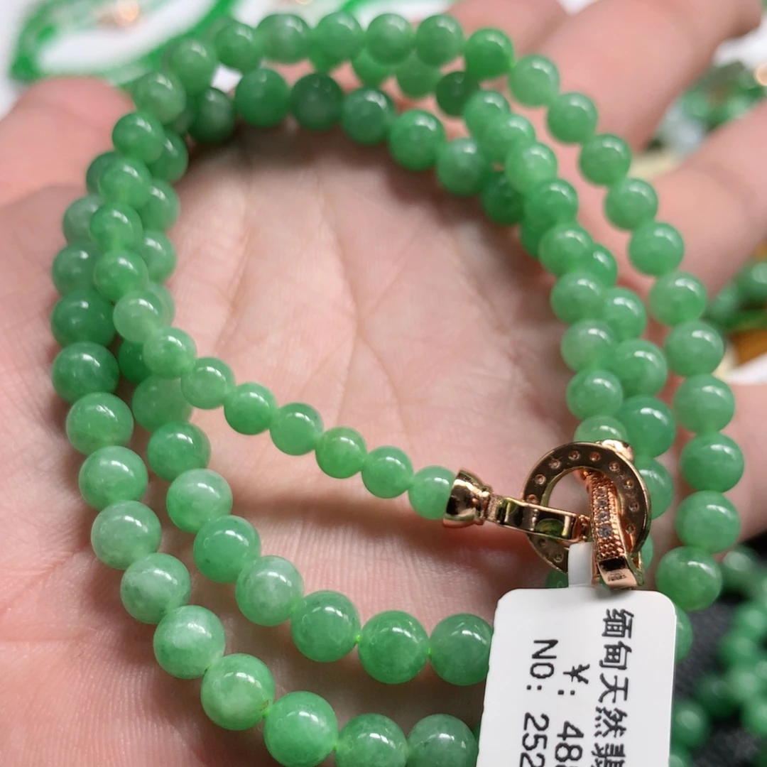 未镶嵌手链翡翠翡翠