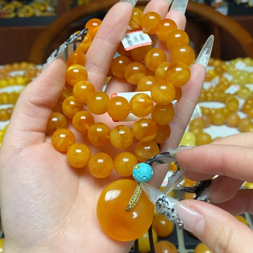 【闪购商品】蜜蜡手链未镶嵌手串