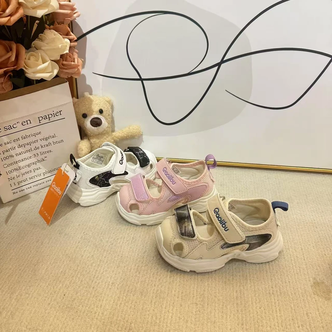 【夏季新款】2126/QAB/儿童休闲稳步鞋防踢防滑鞋小童机能凉鞋