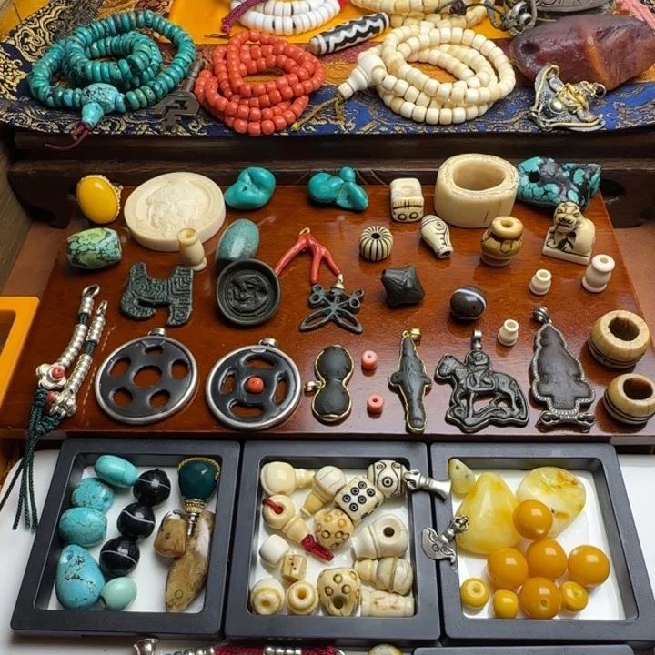 【闪购商品】橄榄核手串/手链鹏***"扎西德勒