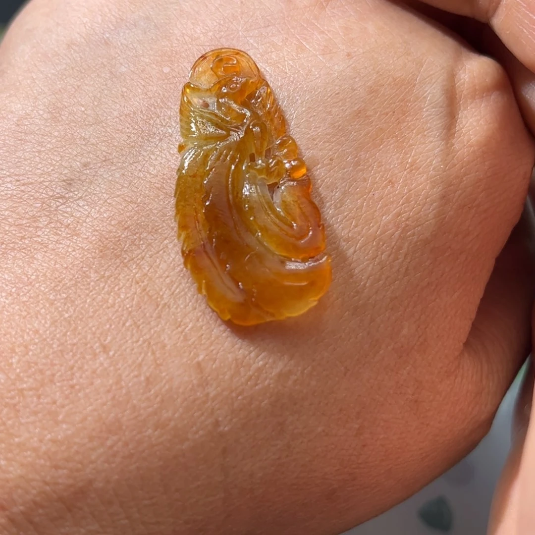 未镶嵌定制翡翠凤凰