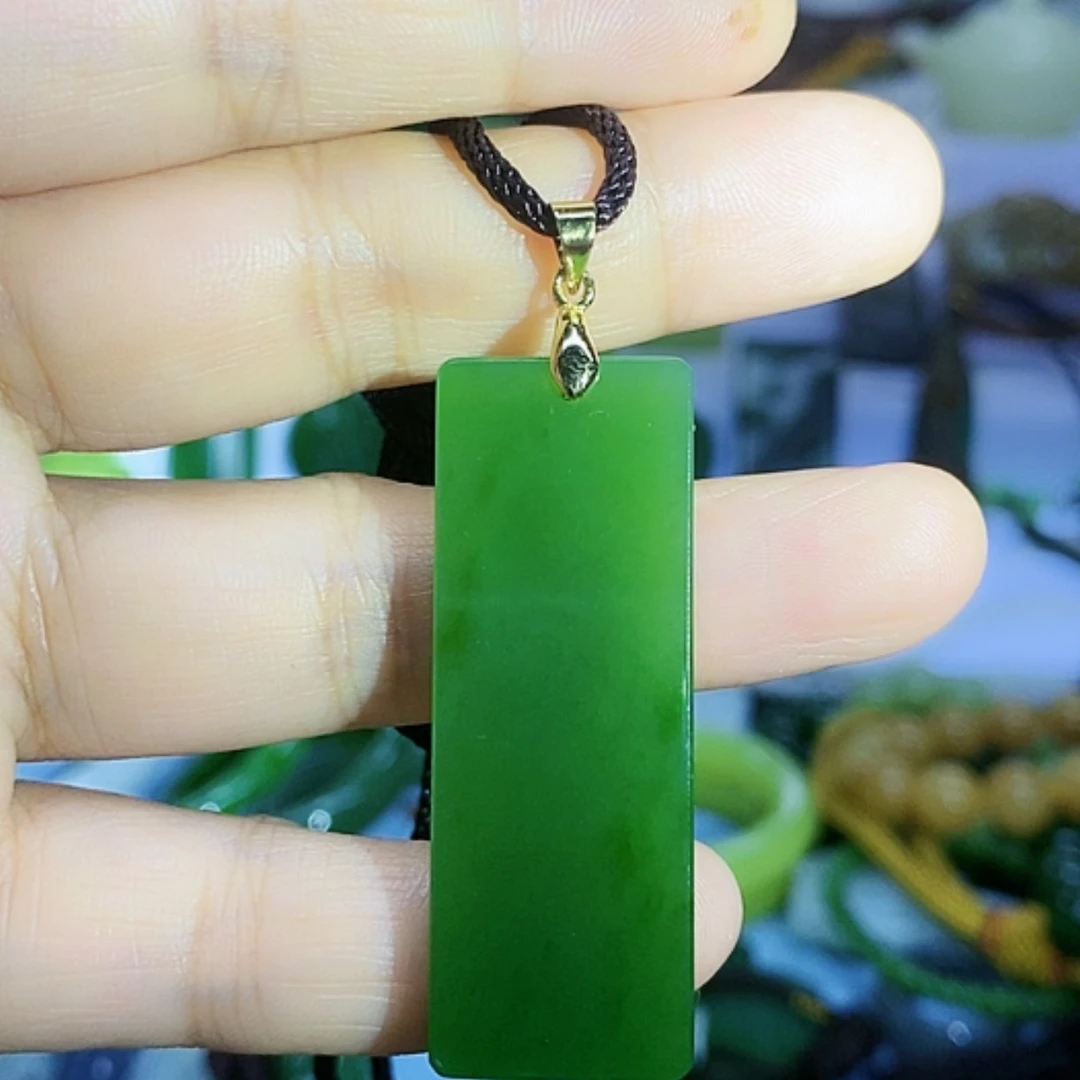 【闪购商品】未镶嵌和田玉（碧玉）挂件